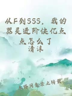 从F到SSS，我的器灵进阶快亿点点怎么了